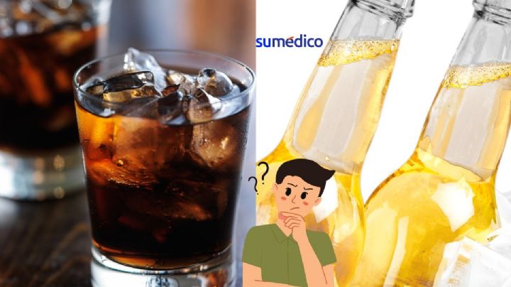 Cerveza o refresco, ¿Qué es más dañino?