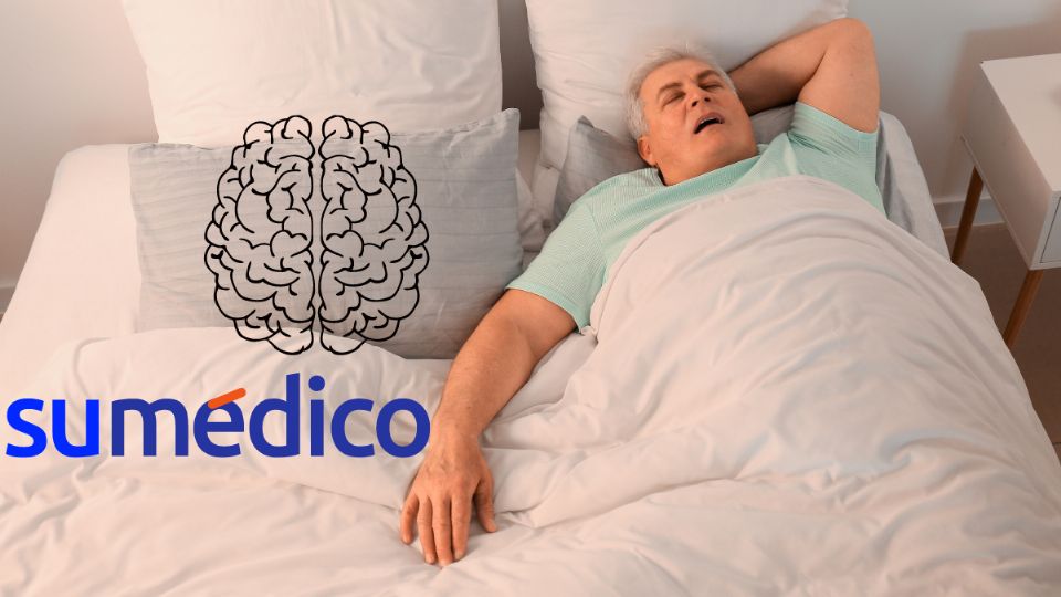 La apnea del sueño puede provocar problemas cerebrales.