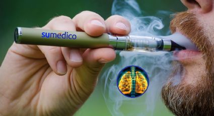 ¿Usas vapeadores con sabor menta? Es más tóxico para los pulmones