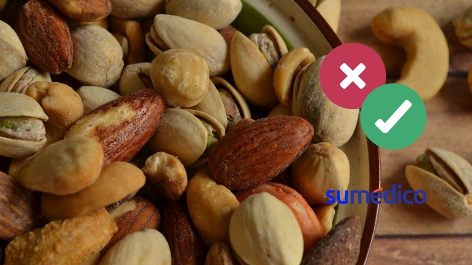 Los frutos secos son buenos para la salud en cantidades adecuadas