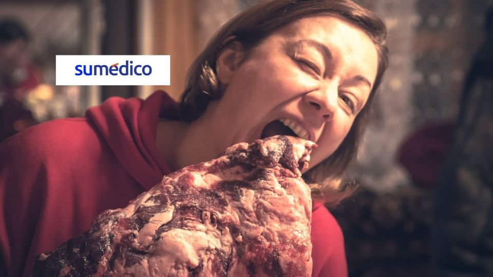 ¿Cuáles son los efectos en la salud debido al consumo excesivo de carne?