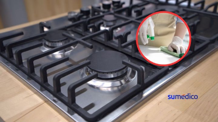 El truco para limpiar la estufa en 10 minutos usando solo un ingrediente