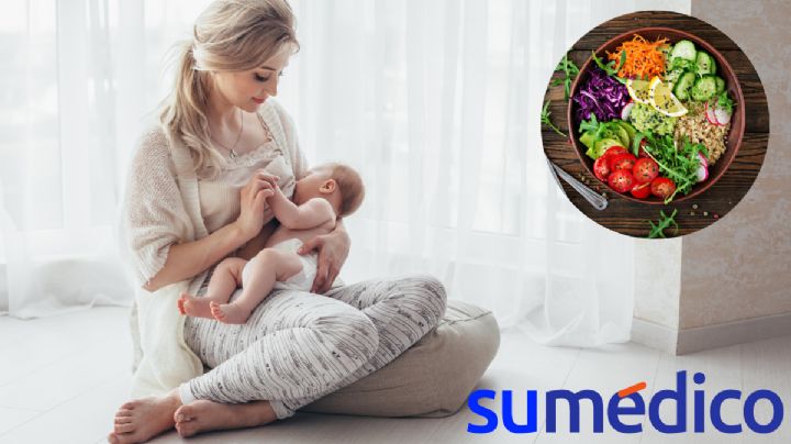 ¿Es diferente la leche materna de una mujer vegetariana?
