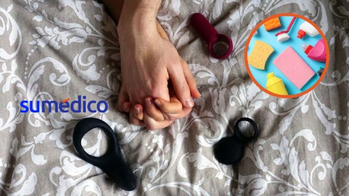 ¿Cómo limpiar los juguetes que utilizas con tu pareja?