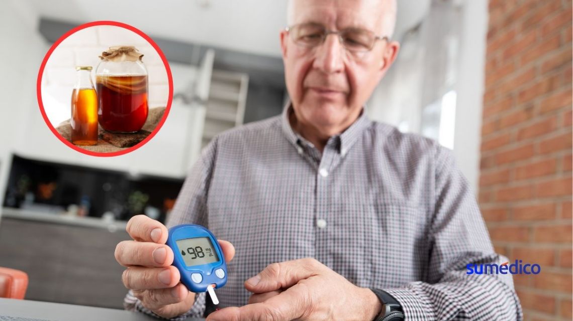 Foto descriptiva - ¿Qué es la kombucha y por qué se dice que es bueno para la glucosa alta?