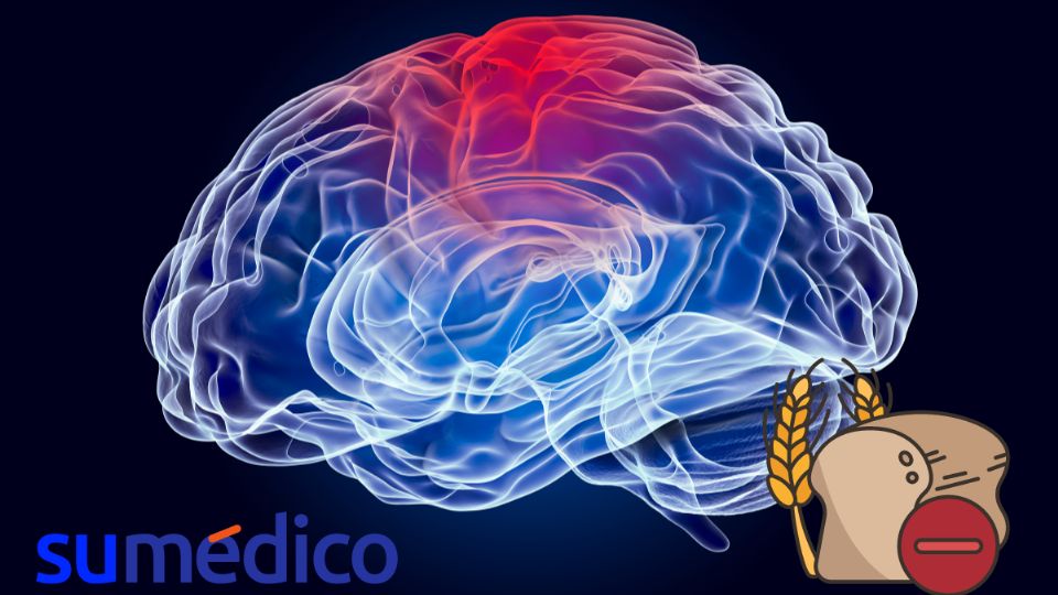 El gluten de trigo puede desencadenar una inflamación central en el cerebro.