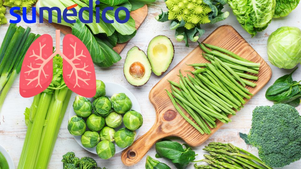 Comer verduras puede ayudar a tus pulmones