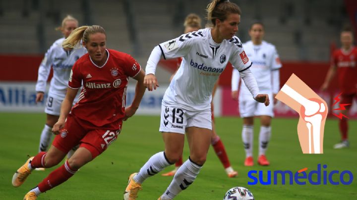 ¿Por qué las mujeres futbolistas sufren más lesiones de rodilla?