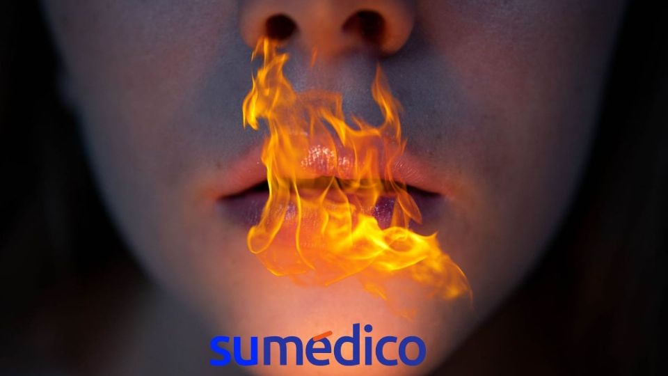 El síndrome de la boca ardiente puede aparecer durante la menopausia.