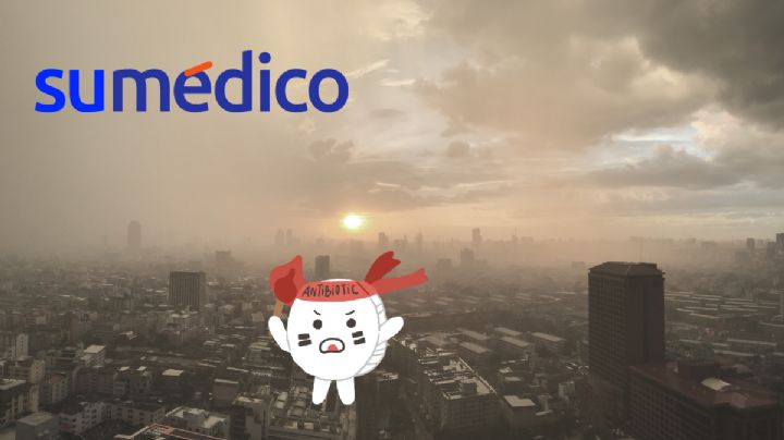 ¿Cómo la contaminación del aire puede causar resistencia a los antibióticos?