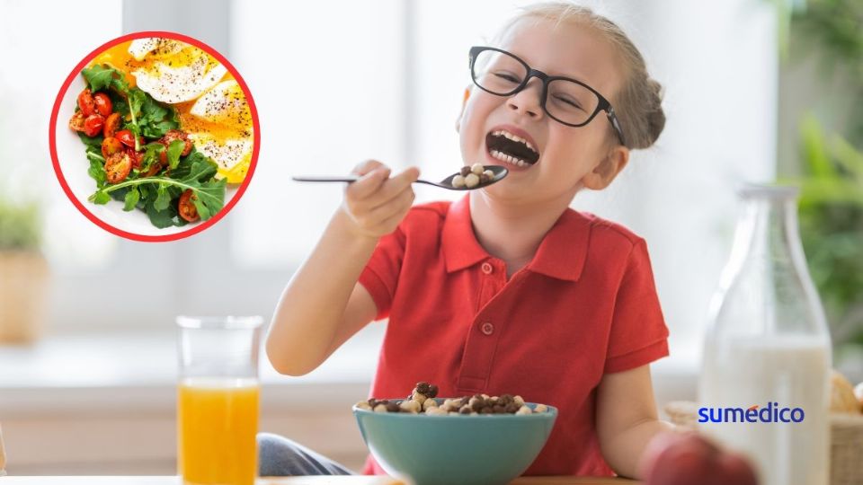 Un desayuno completo y balanceado es indispensable para el buen desempeño escolar de los niños.