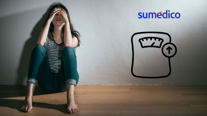 ¿Sufrir depresión hace subir de peso a las personas?