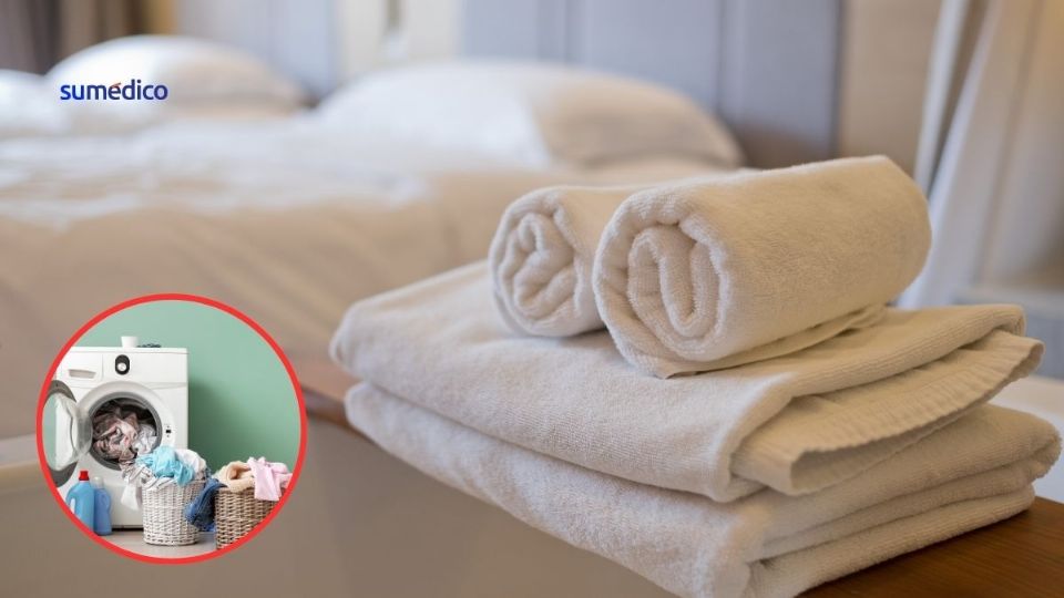 Los hoteles tienen algunos secretos de limpieza para mantener las toallas blancas e impecables.