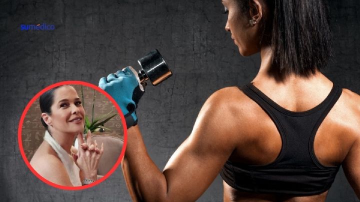 Así es la rutina de ejercicio de Martha Debayle para tonificar todo el cuerpo
