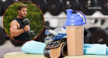 Así prepara Chris Hemsworth su batido de proteína para ganar masa muscular