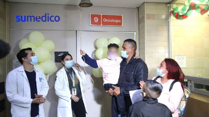 Después de 4 años, Dani toca 'Campana de la victoria' contra el cáncer