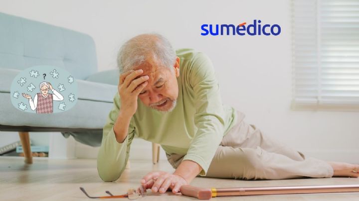 ¿Con qué enfermedad se asocia el caerse cuando se es adulto mayor?