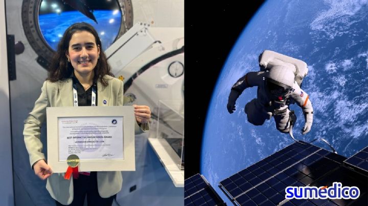 La estudiante mexicana que podría evitar el cáncer de piel en astronautas