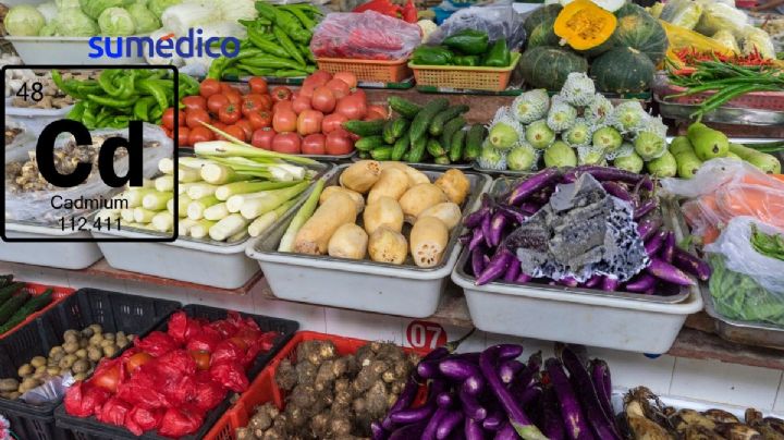 Encuentran cadmio en alimentos de CDMX, ¿cómo afecta a la salud?