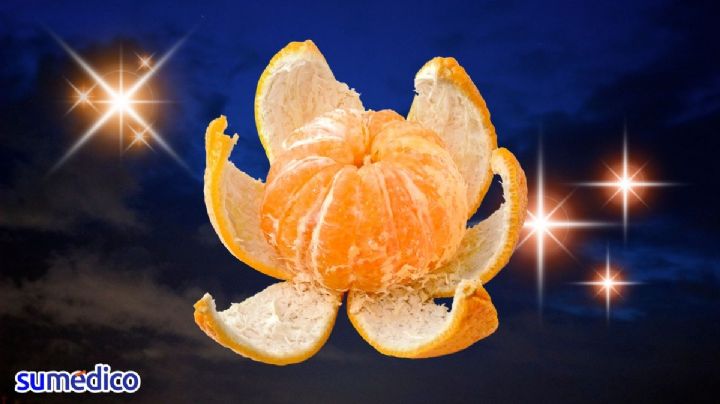 ¿Qué pasa si comes mandarina antes de dormir?