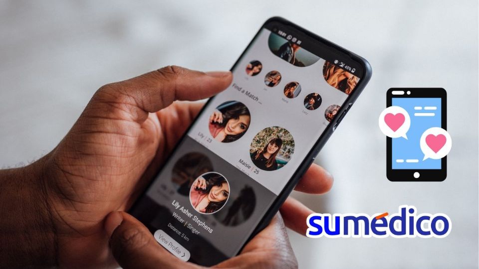 Lo más sano es usar las apps de citas con sentido.