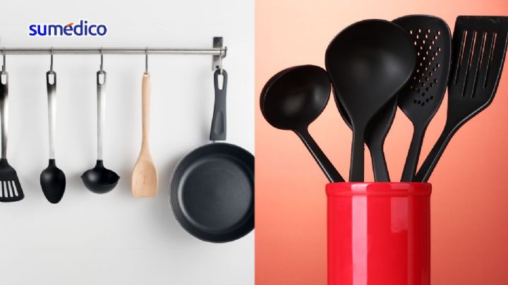 Utensilios de plástico negro en la cocina ¿Qué efecto tienen en la salud?