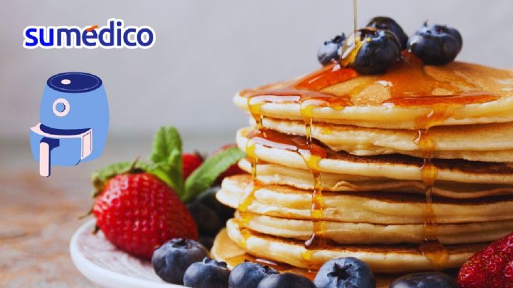¿Cómo hacer hot cakes en una freidora de aire?