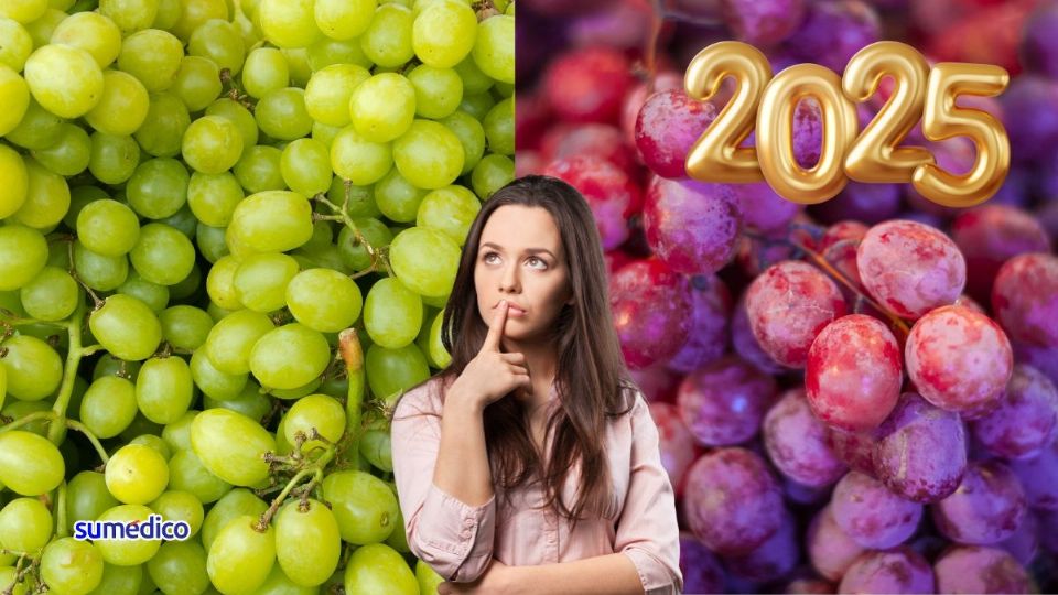 Elige las uvas más saludables para tu festejo de Año Nuevo.