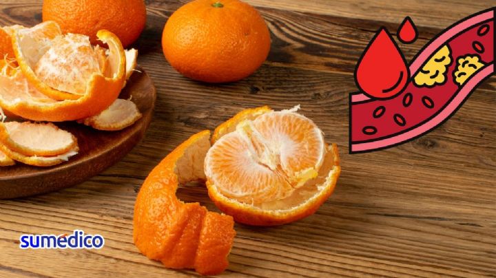 Cáscara de mandarina ¿cómo aprovecharla para bajar los triglicéridos?