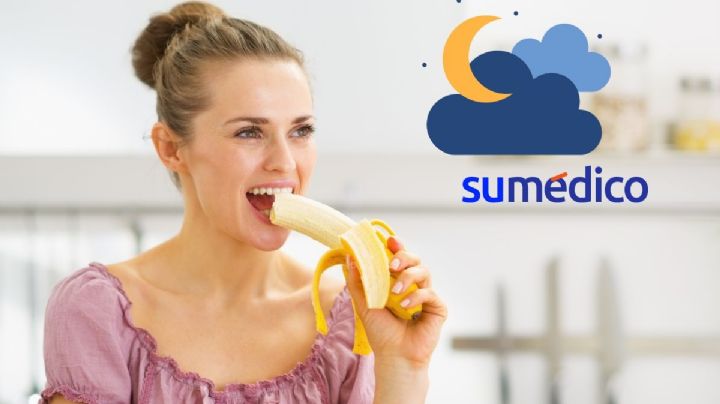 ¿Es buena idea comer plátano después de la cena?