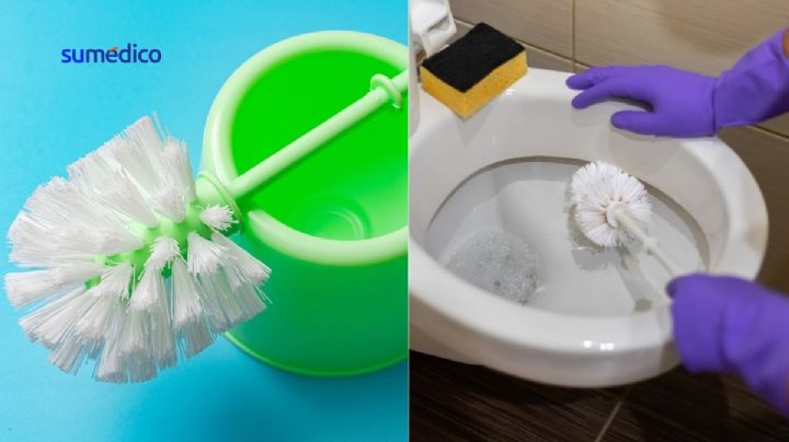 El truco para mantener la escobilla o cepillo del baño limpio y sin mal olor