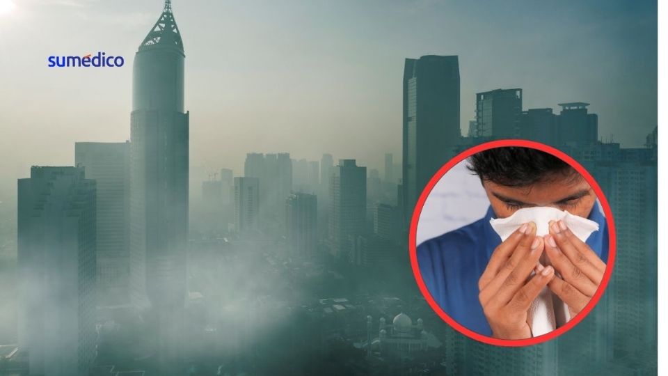 La contaminación provoca que los síntomas de padecimientos respiratorios se agraven.