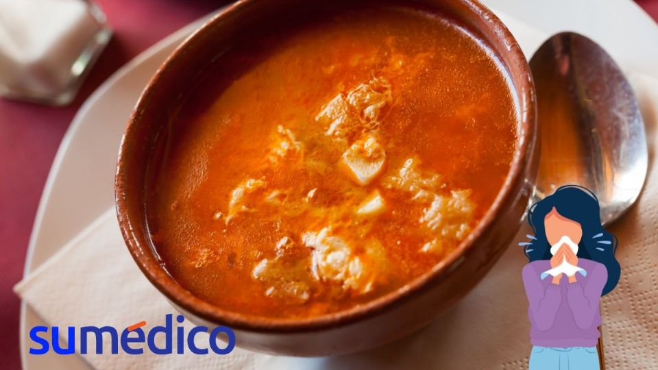 Deja que esta sopa de ajo te ayude contra la gripe.