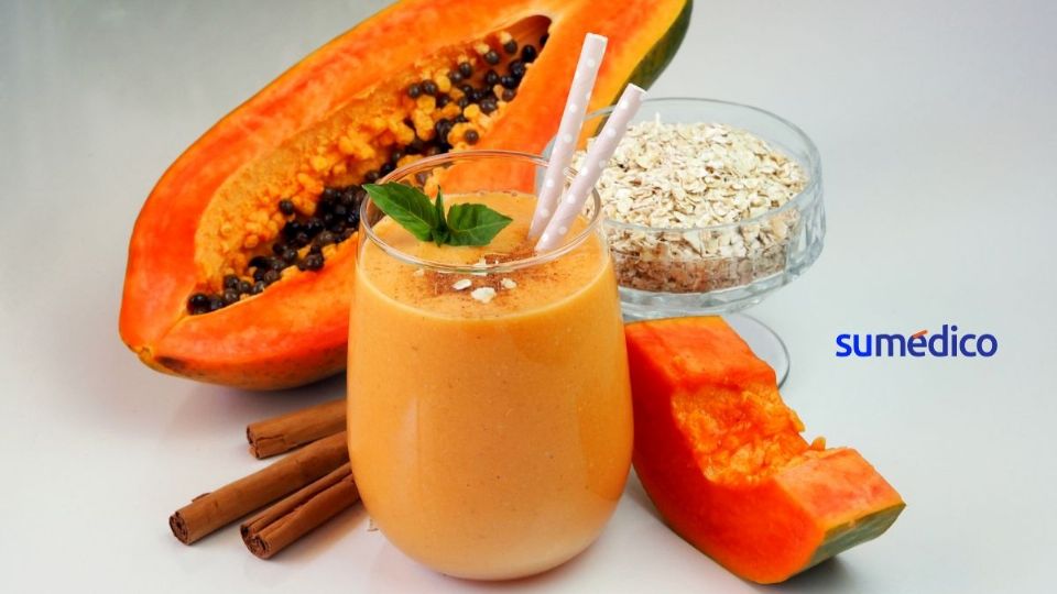 Descubre los beneficios del licado de papaya con avena