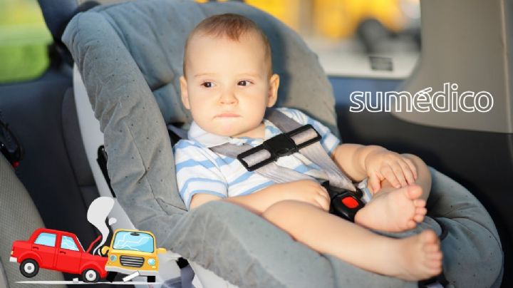 500 niños fallecen en accidentes de auto ¿Cómo usar la silla de bebé para salvar vidas?