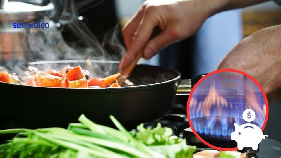 Ahorrar gas al cocinar te hace gastar menos dinero y cuida el medio ambiente.