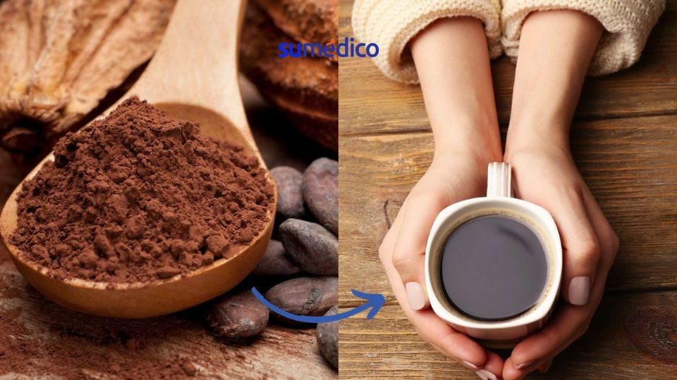 La cocoa en el café no solo lo hará mucho más delicioso, sino que aporta beneficios maravillosos.