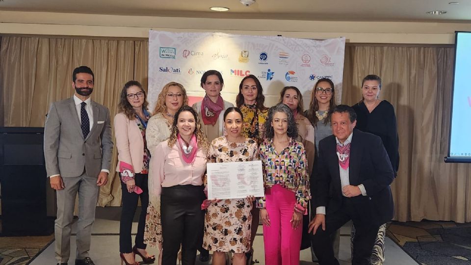 México Rosa es producto del esfuerzo de 14 organizaciones especializadas en cáncer de mama.