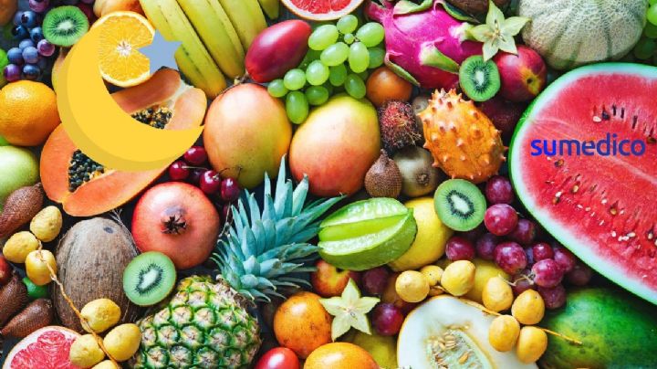 ¿Cuáles son las frutas que no deberías comer durante la noche?
