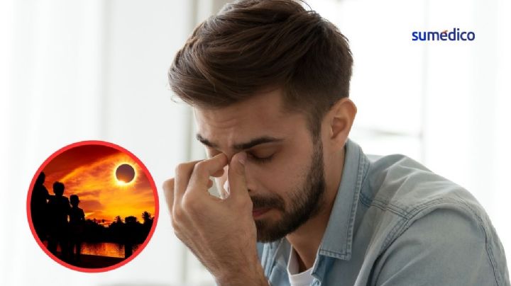 Síntomas que alertan un daño en la vista por el eclipse, según oftalmóloga