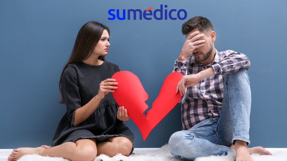 Un corazón roto puede causar problemas de salud