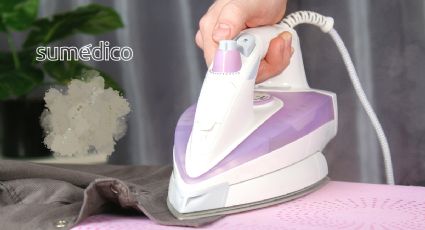 Truco para remover lo quemado de la plancha y que no manche tu ropa