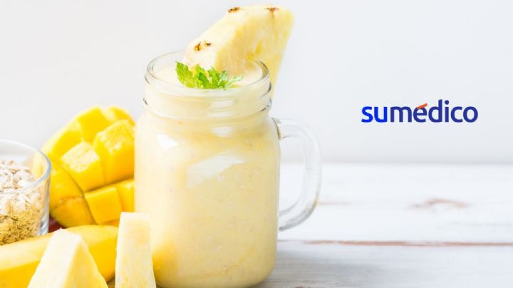 ¿Quieres bajar de peso? Este licuado de piña con avena te ayudará