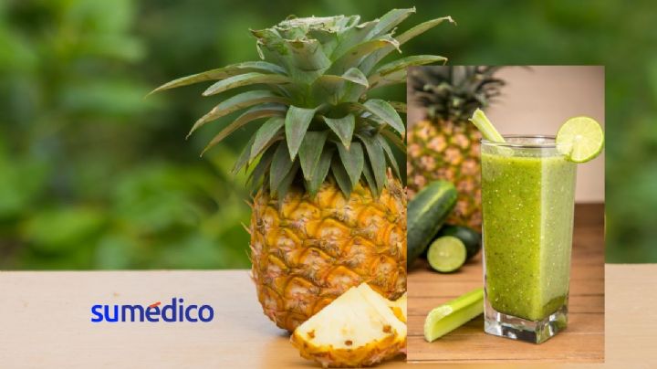 ¿Cuáles son los beneficios del jugo de pepino y piña?