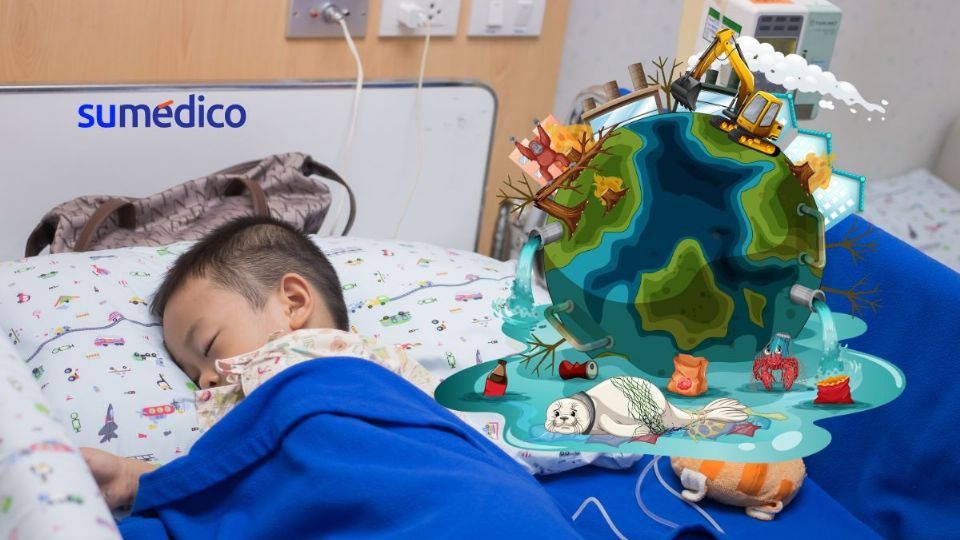 Muchas muertes en niños menores de 5 años se relacionan con la contaminación