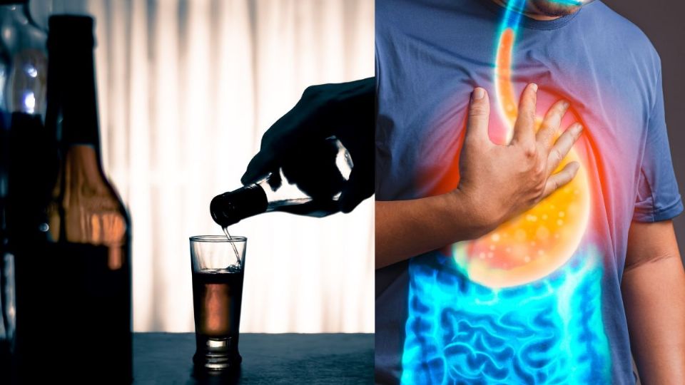 Beber alcohol en exceso favorece desarrollar enfermedades como la cirrosis y el cáncer.