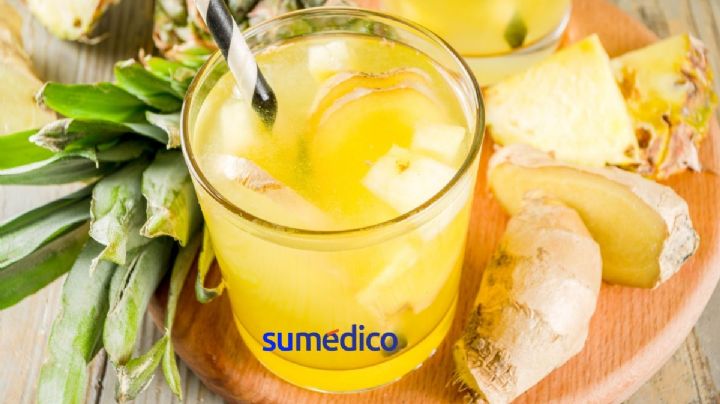 ¿Por qué debes tomar té de jengibre con piña si quieres bajar de peso?