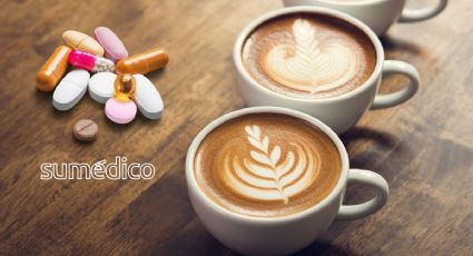 ¿Qué medicamentos no se pueden tomar con café?