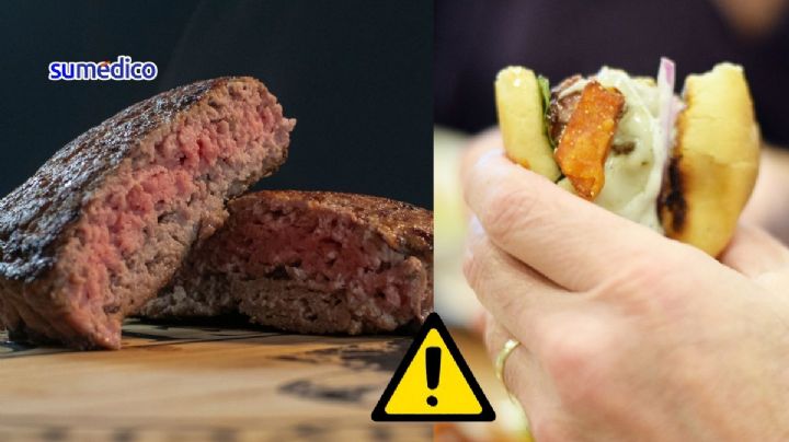 ¿Qué tan malo es comer una hamburguesa mal cocida?