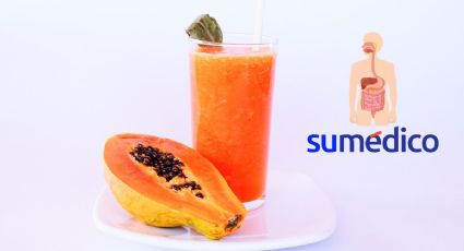 Prepara este jugo de papaya si tienes problemas digestivos